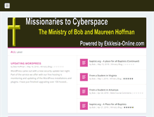 Tablet Screenshot of cyber-missions.com